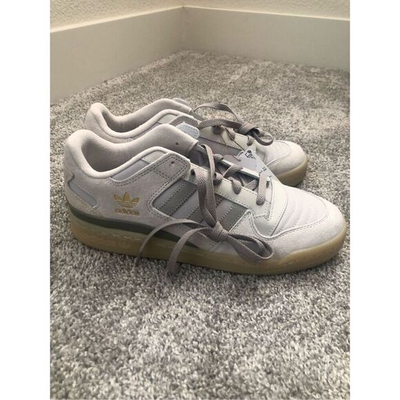Adidas Forum Low Talc/Sesame/Clay Men’s Size 10 - Picture 2 of 5